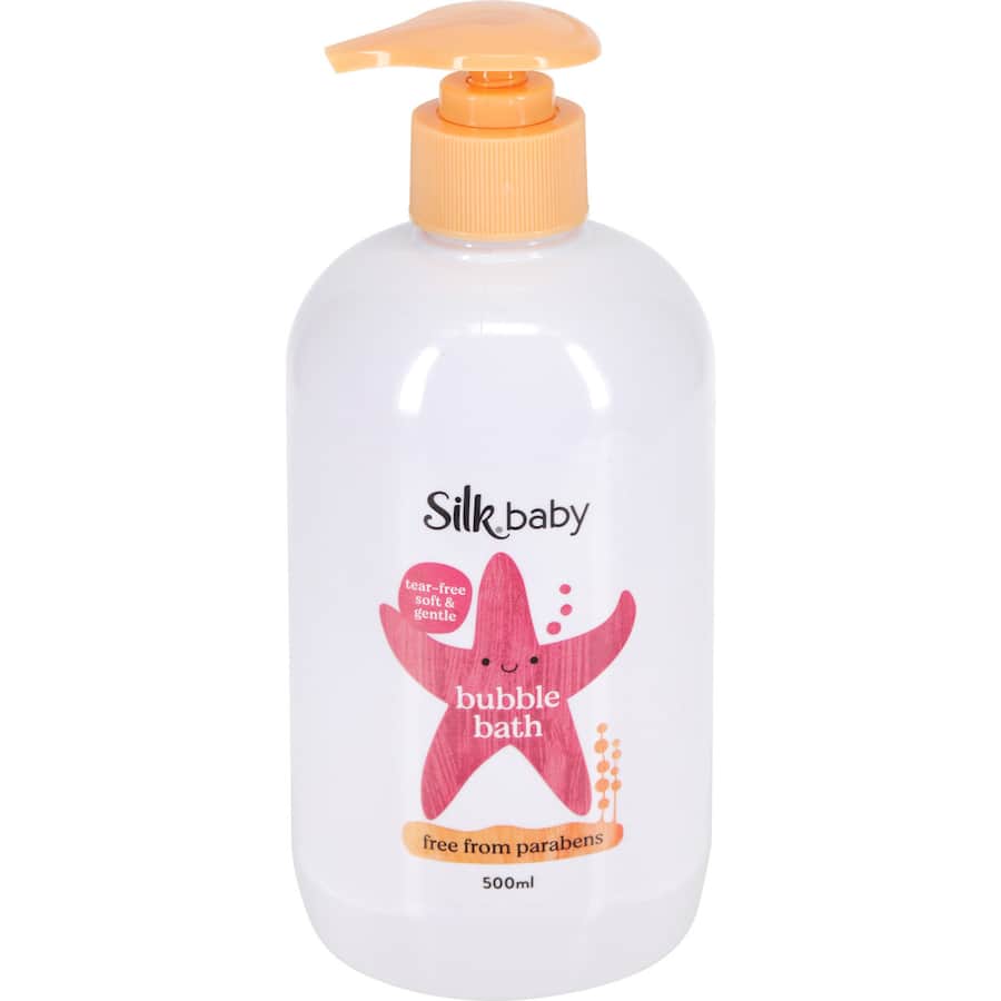 Silk Baby Bubble Bath 500mL