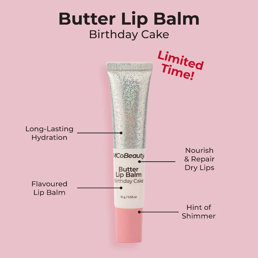 Mcobeauty Glow Lip Balm Birthday Cake 15g