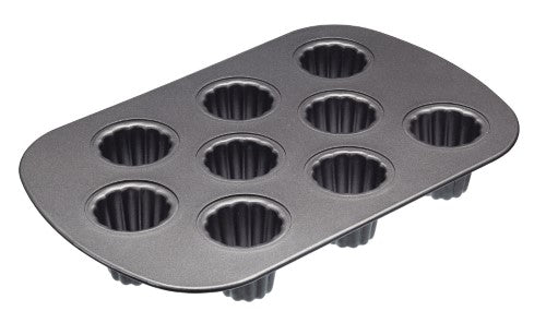 Non Stick 9 Cup Canele Pan - BAKEMASTER (34 x 22 x 5cm)
