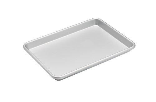 Deep Baking Tray - BAKEMASTER Silver Anodised (33 x 24 x 2.5cm)