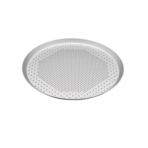 Perforated Pizza Pan - BAKEMASTER Silver Anodised (30cm)