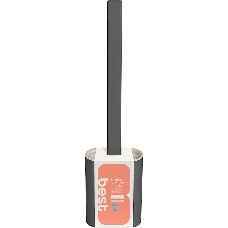 Best Toilet Brush Set Silicon Slim - Each