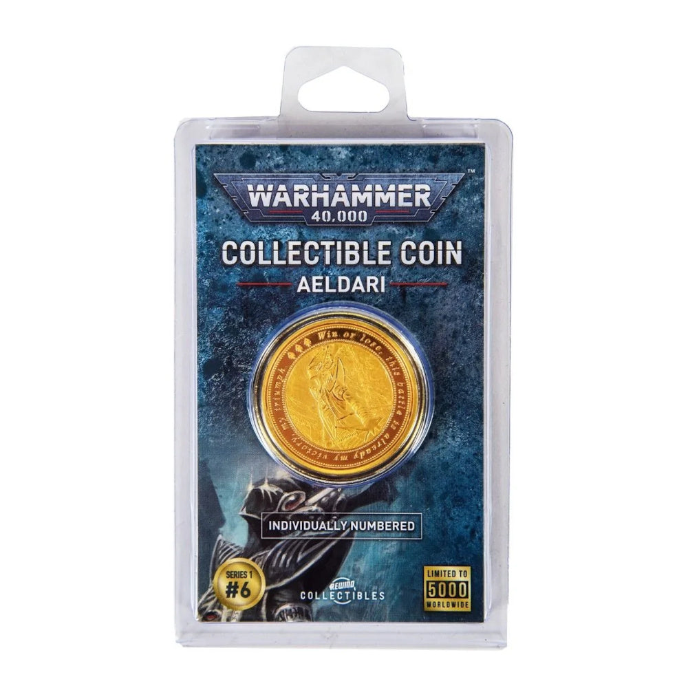 Warhammer 40000: Aeldari Coin - Collectible Coin