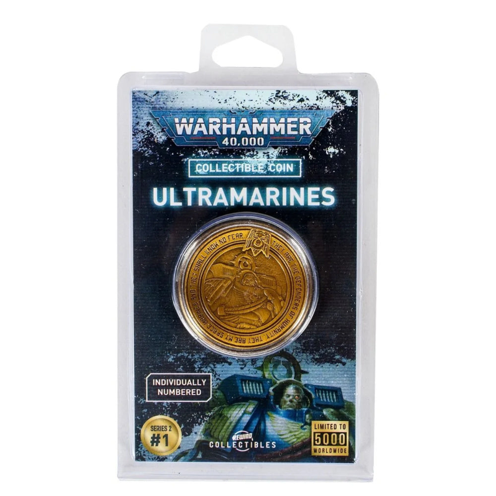 Warhammer 40000: Ultramarines Coin - Collectible Coin