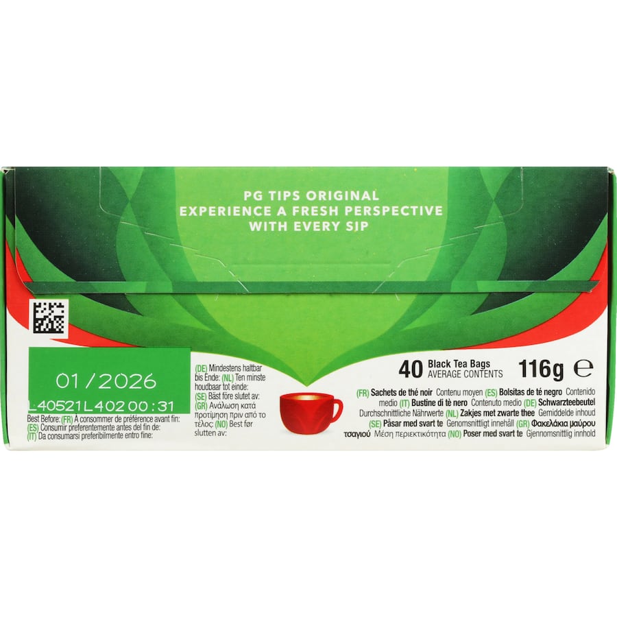 Pg Tea Bags 40 pack