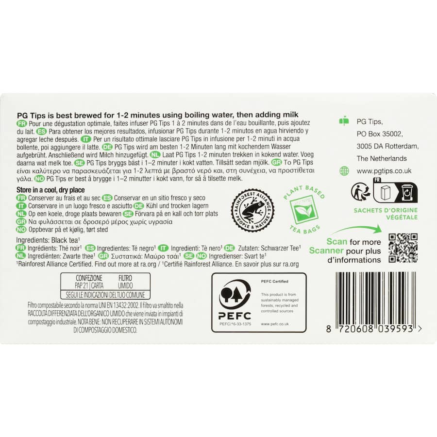 Pg Tea Bags 40 pack
