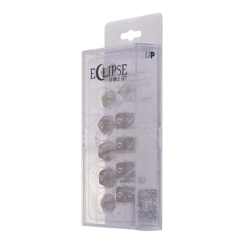 Ultra Pro: UP15571 Eclipse 11 Dice Set: Smoke Grey