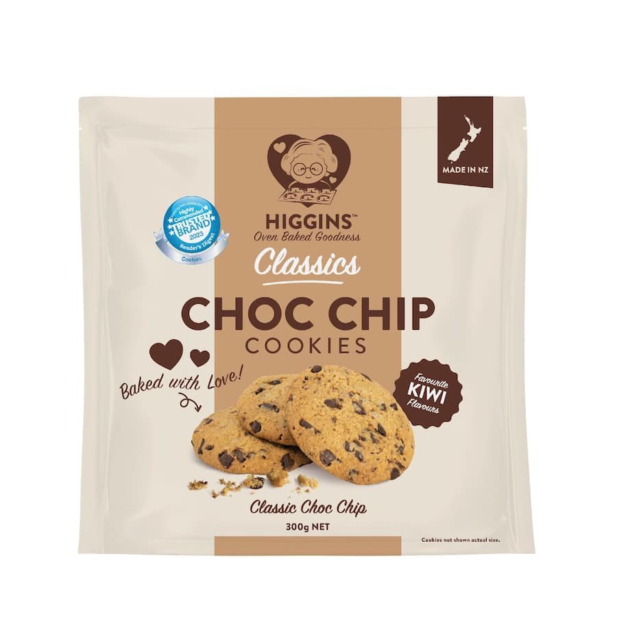 Mrs Higgins Cookies Classic Choc Chip 300g