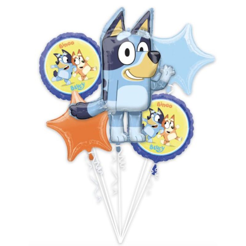 Balloon - Bouquet Bluey P75 - Pack of 5