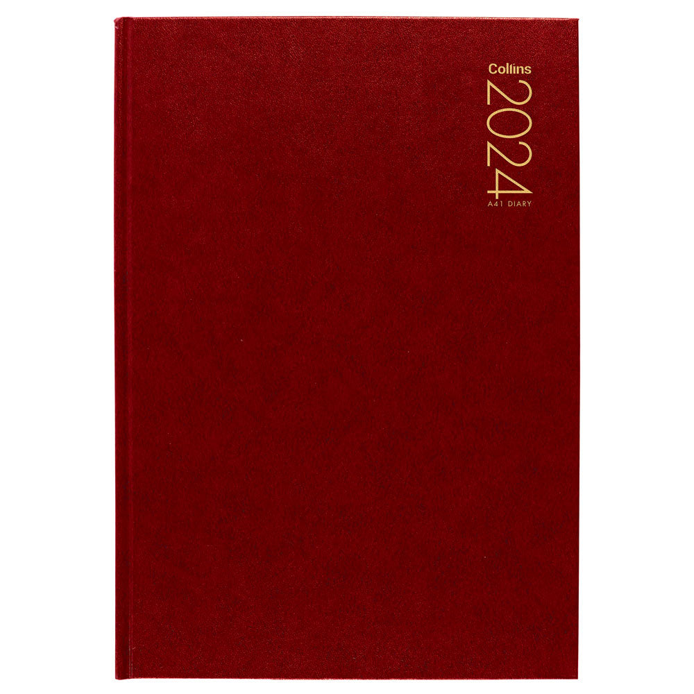 Collins Diary A41 Red Even Year