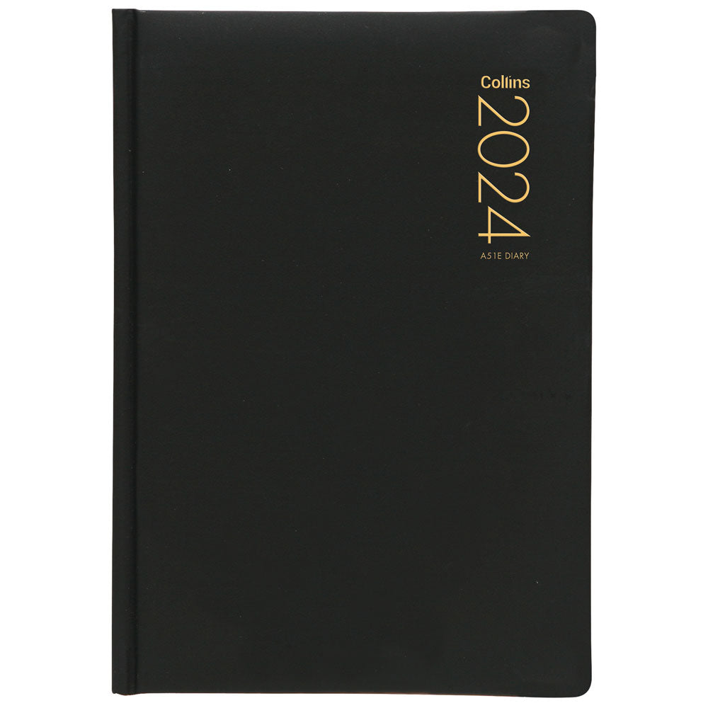 Collins Diary A51E Black Even Year