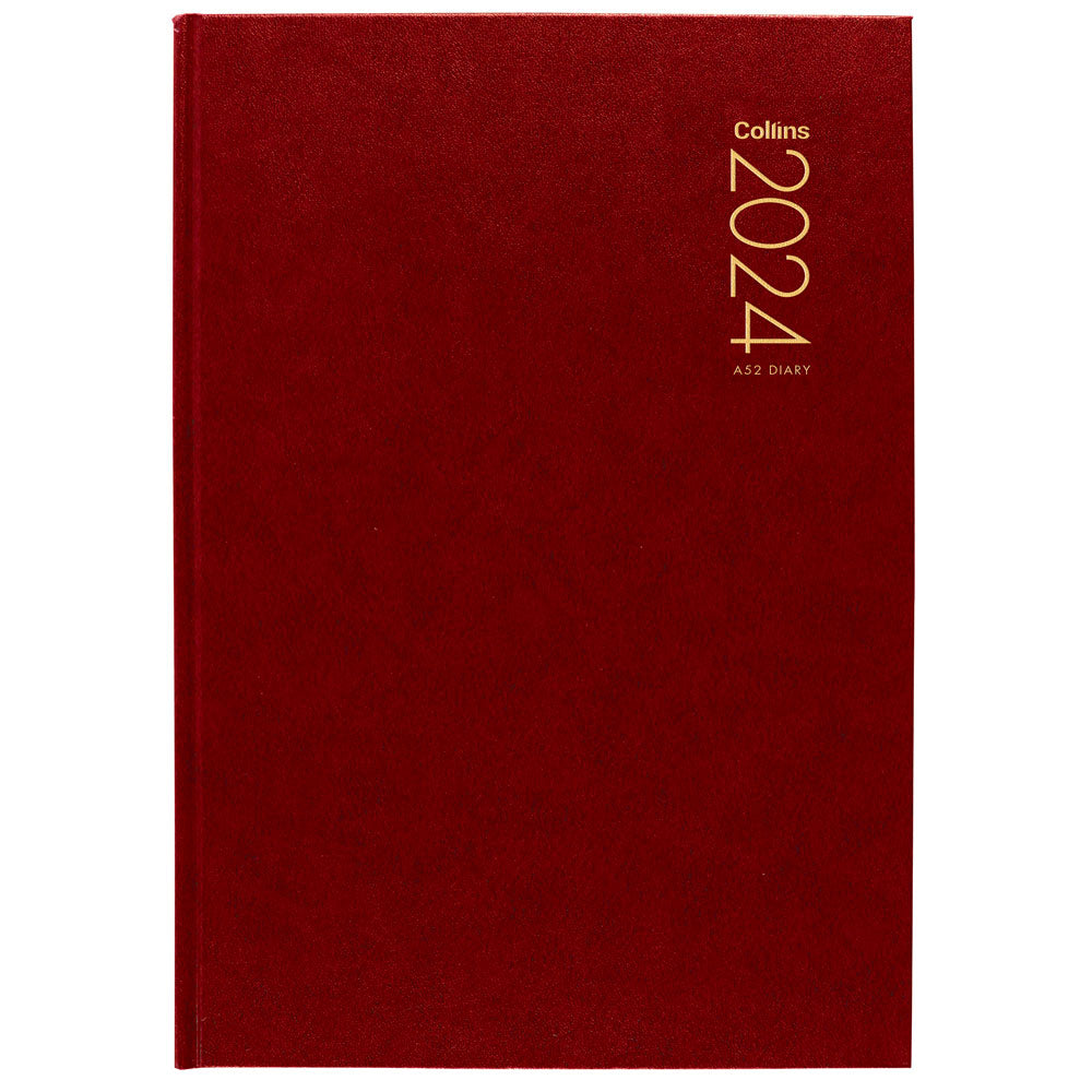 Collins Diary A52 Red Even Year