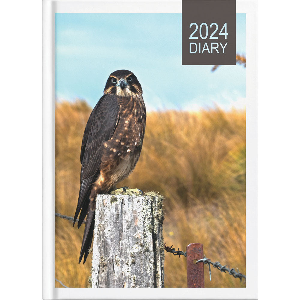 Collins A53 NZ Birds Week to View Diary Even Year