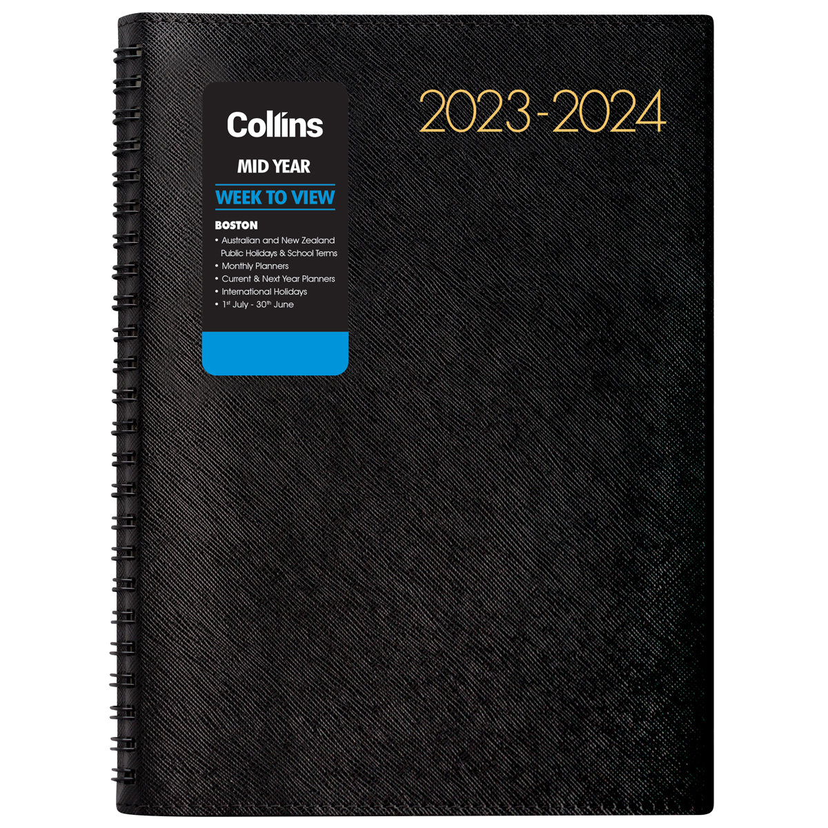 Collins Diary Mid Year Boston A53 Week To View 2025/2026