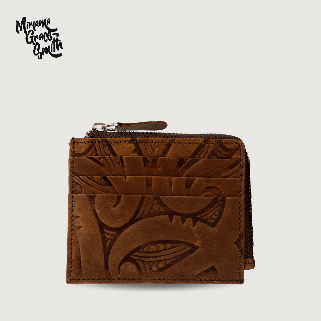 Moana Road - The Uptown Wallet by Miriama Grace-Smith - Tan - 2 units