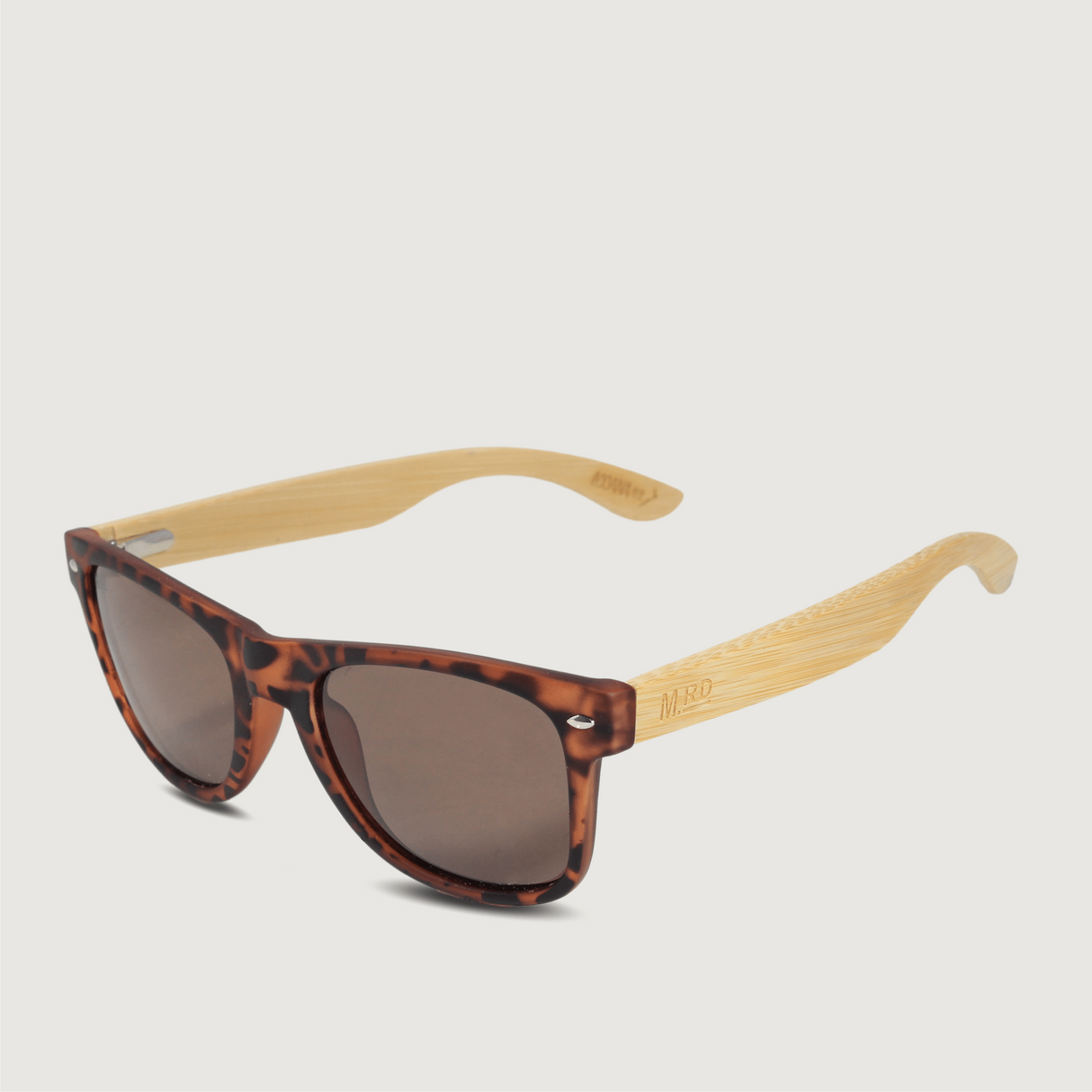 Moana Road - Wooden Arms Sunglasses - 50/50s - Tortoise w/ Wooden Arms