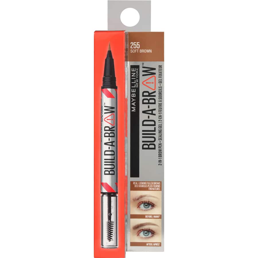 Maybelline Biuld A Brow Brow Pen Soft Brown 255 1ea