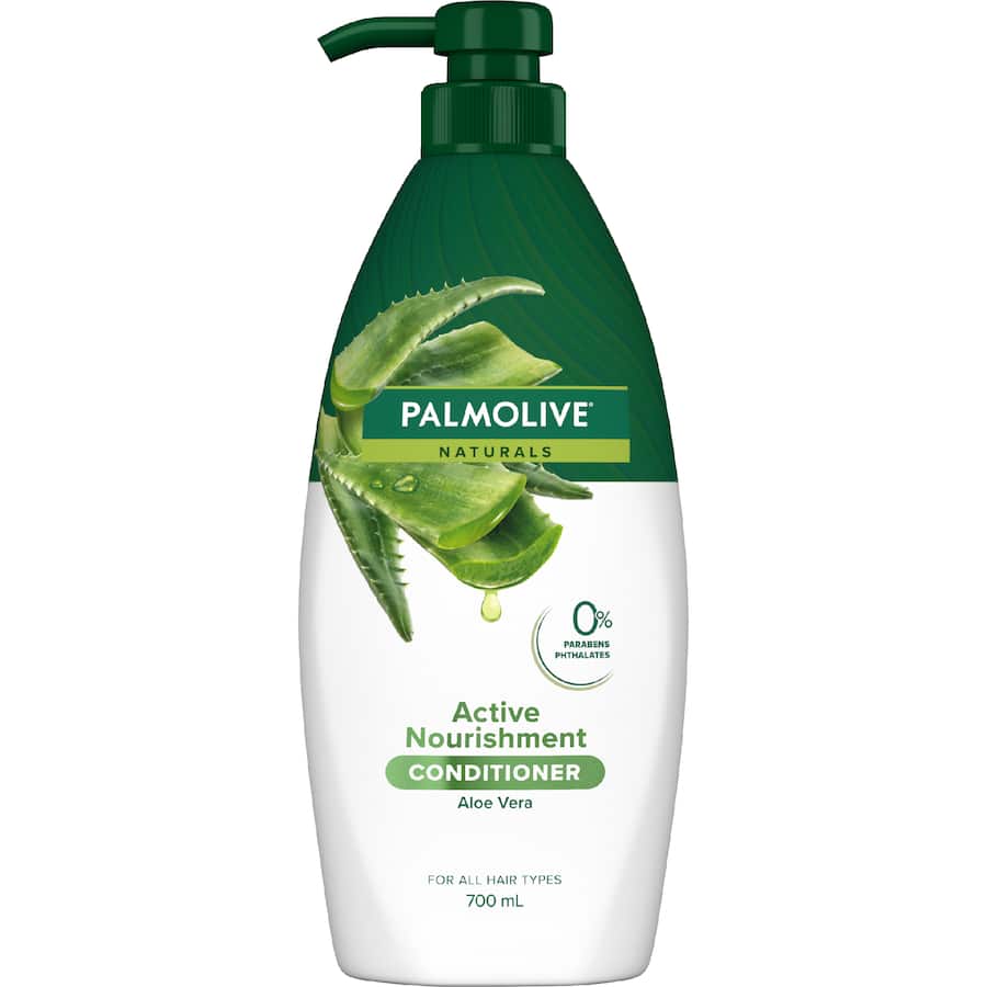 Palmolive Naturals Conditioner Active Nourishment Aloe Vera Pump 700mL