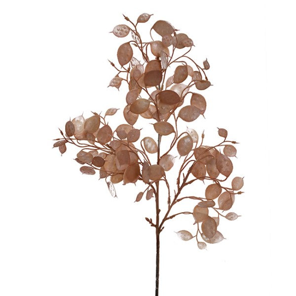 Artifcal Flower / Foliage - Moonwort Honesty Spray Almond