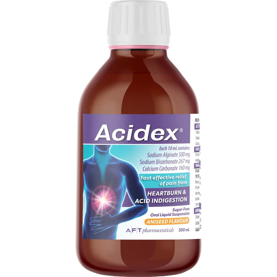 Acidex Heartburn & Indigestion Relief 500mL