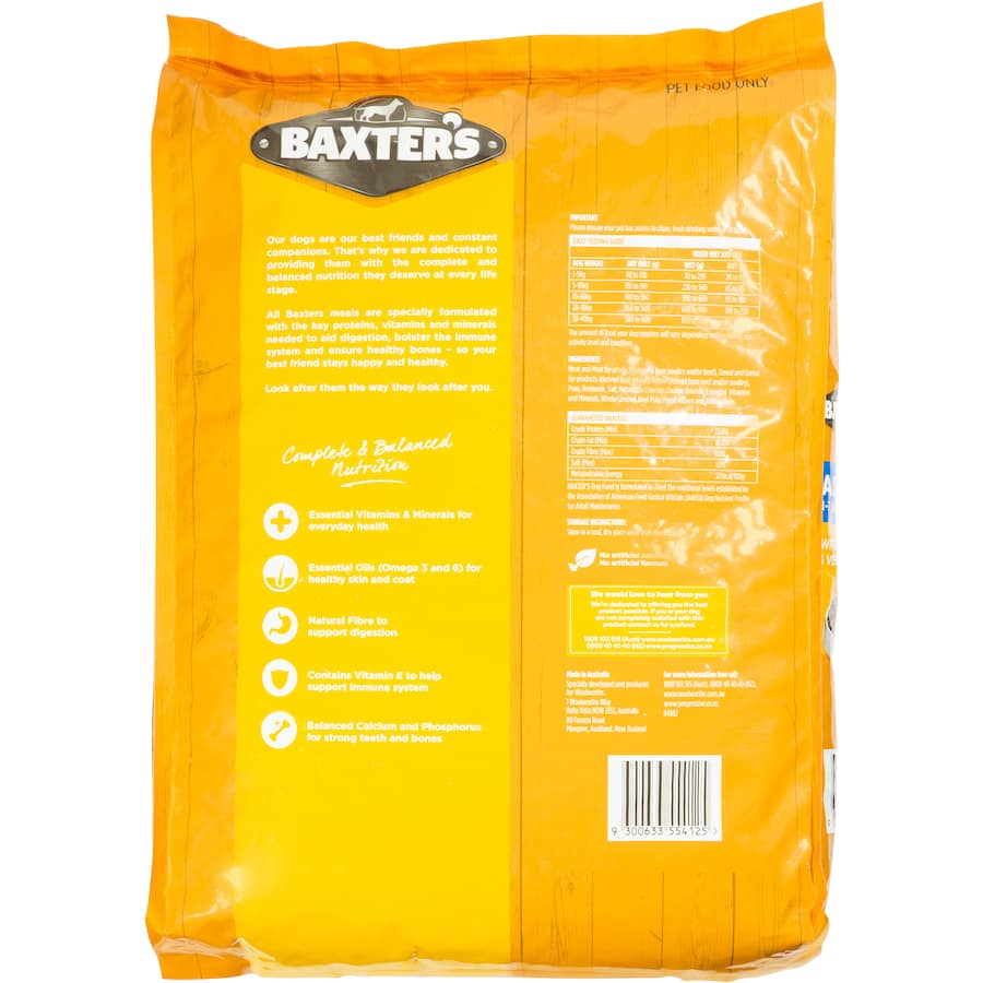 Baxters Dry Dog Food Chicken & Veggie - Bag 8kg