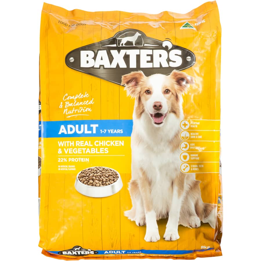 Baxters Dry Dog Food Chicken & Veggie - Bag 8kg