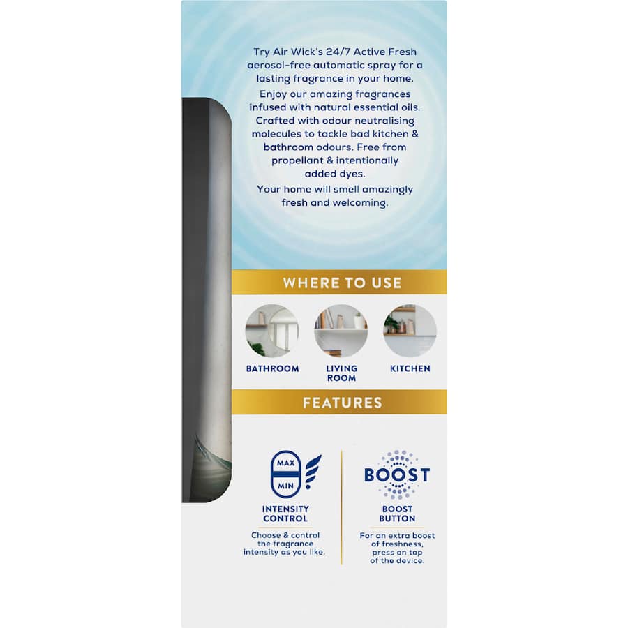 Air Wick Air Freshener Automatic Spray Apple Cotton 228mL