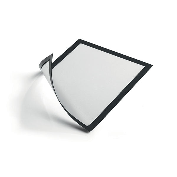 Durable Durafrm Sign Hldr Mag A4 Blk Pk5