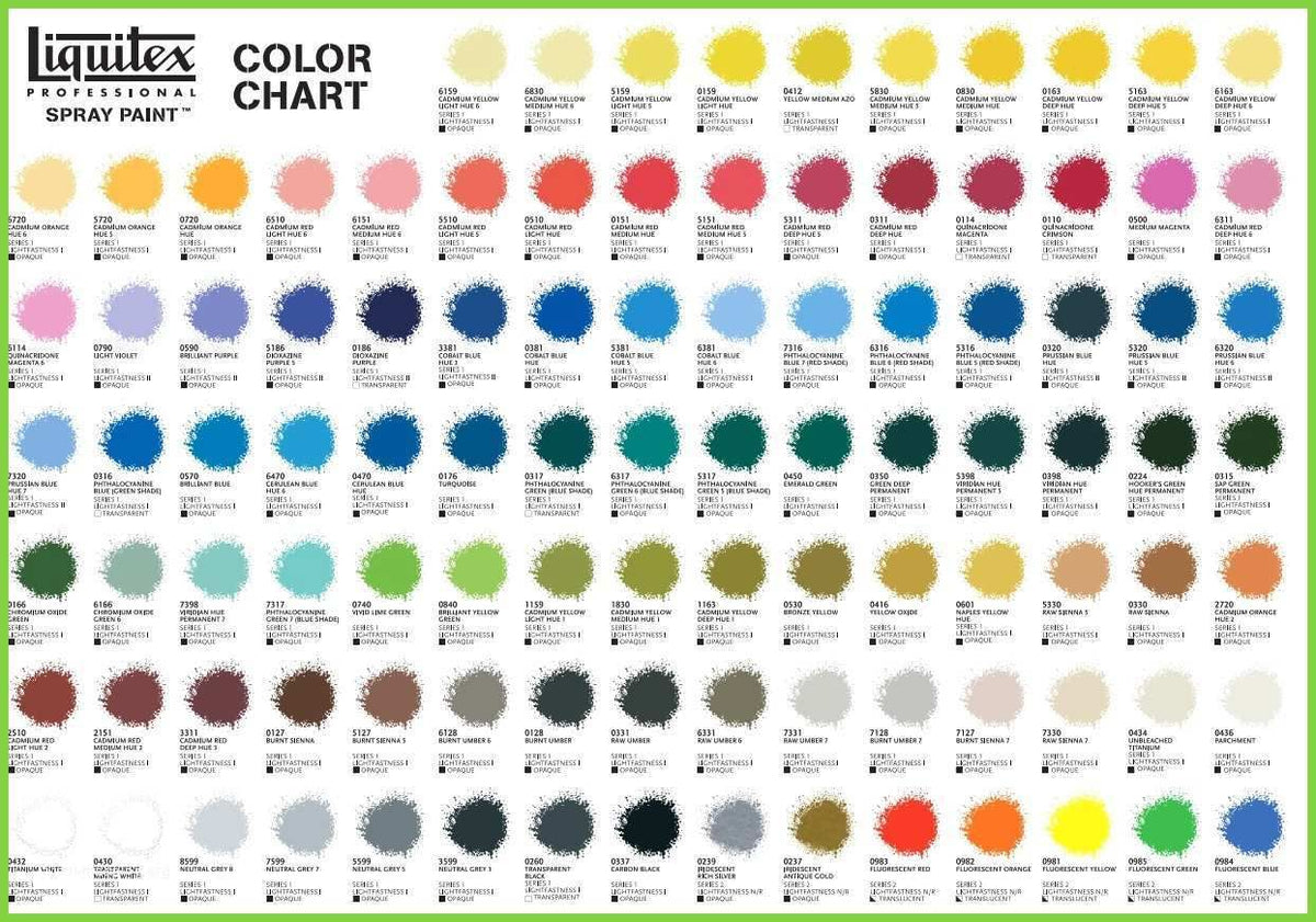 Liquitex Acrylic Spray Paint 400ml - Yellow Medium Azo (0412)