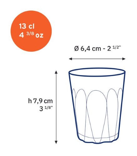 Duralex Provence Tumbler 130ml - Set 6