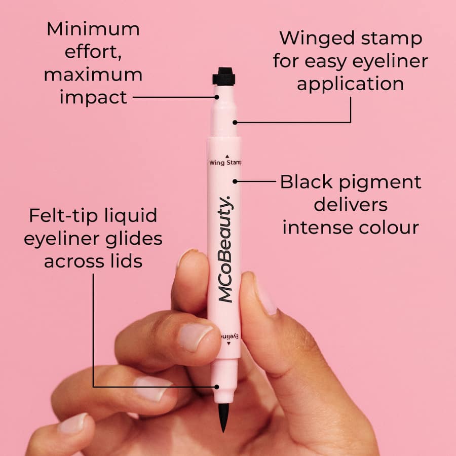 Mcobeauty Winged Eyeliner Mini Black 2mL