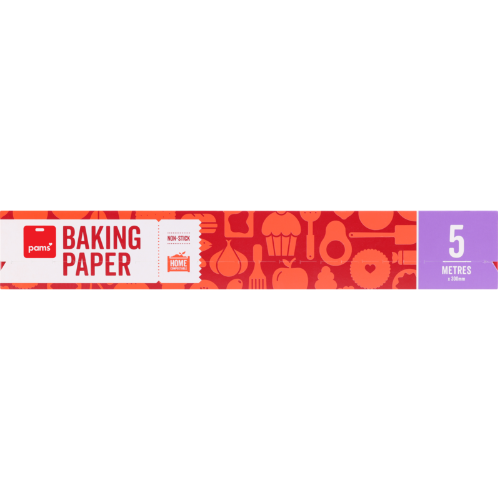 Baking Paper Roll Pams 300mm x 5m