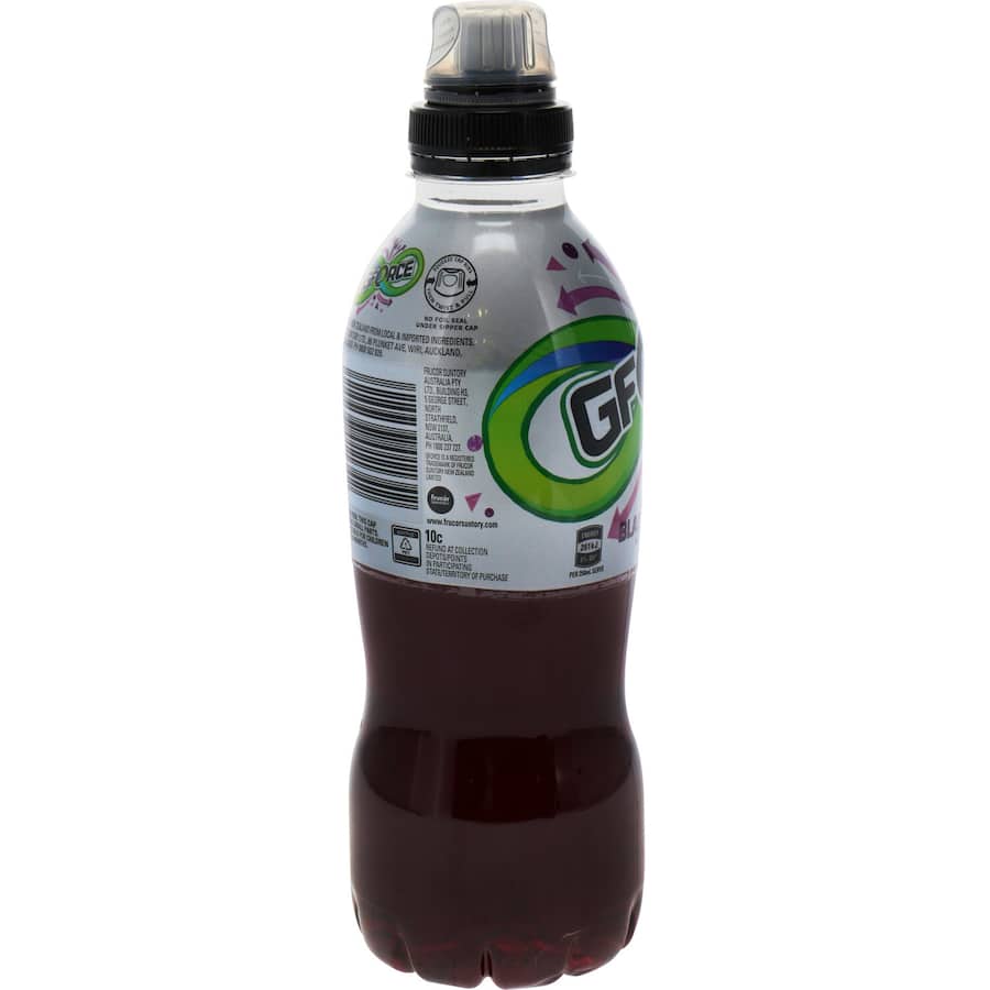 G Force Sports Drink Apple & Blackcurrant Sipper top 750mL