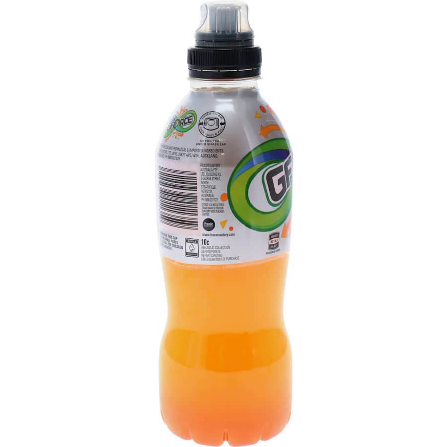 G Force Sports Drink Orange & Mandarin Sipper top 750mL