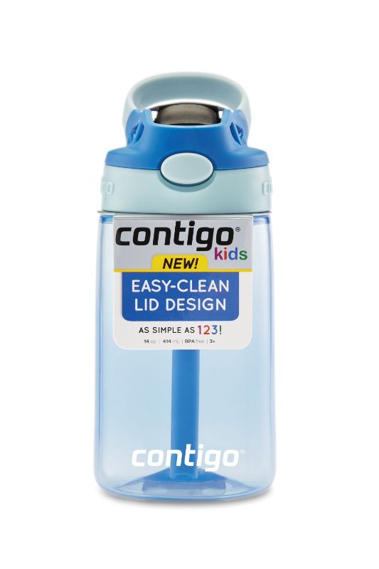 Kids Autospout Bottle - Contigo Blue (414ml)