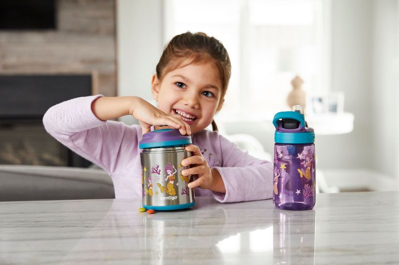 Kids Autospout Bottle - Contigo Mermaids (414ml)
