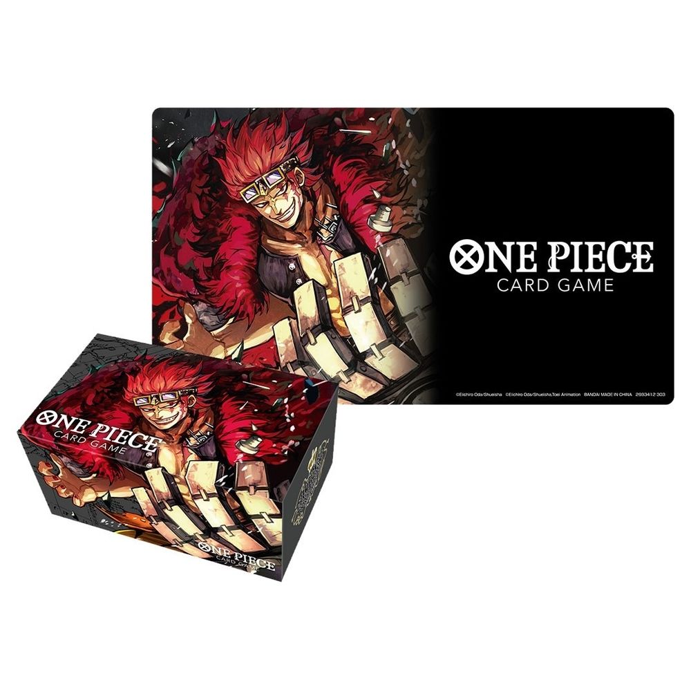One Piece Card Game - Playmat & Storage Box Set - Eustass Captain Kid