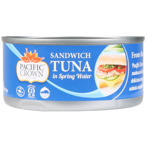 Sandwich Tuna In Spring Water Pacific Crown 170g
