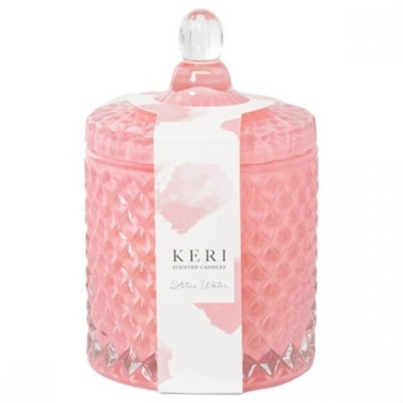 Scented Jar Candle - Delight Lotus Water (13cm)