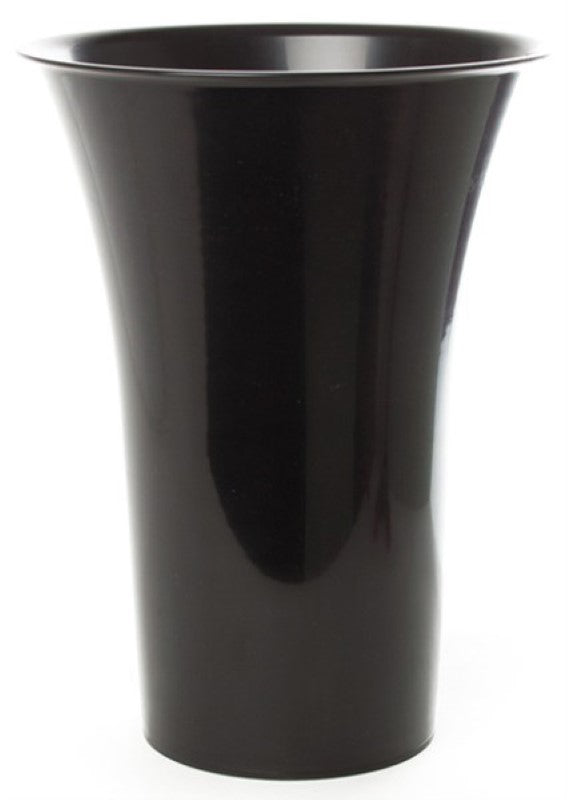 Florist Supplies - Flower Display Vase Black31cmDx41cmH