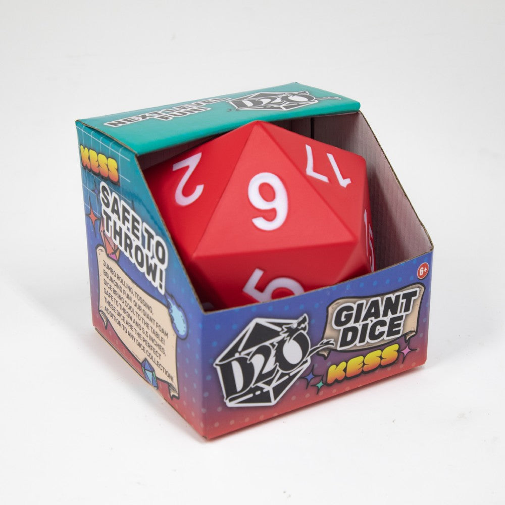 Foam Dice: D20 - Red
