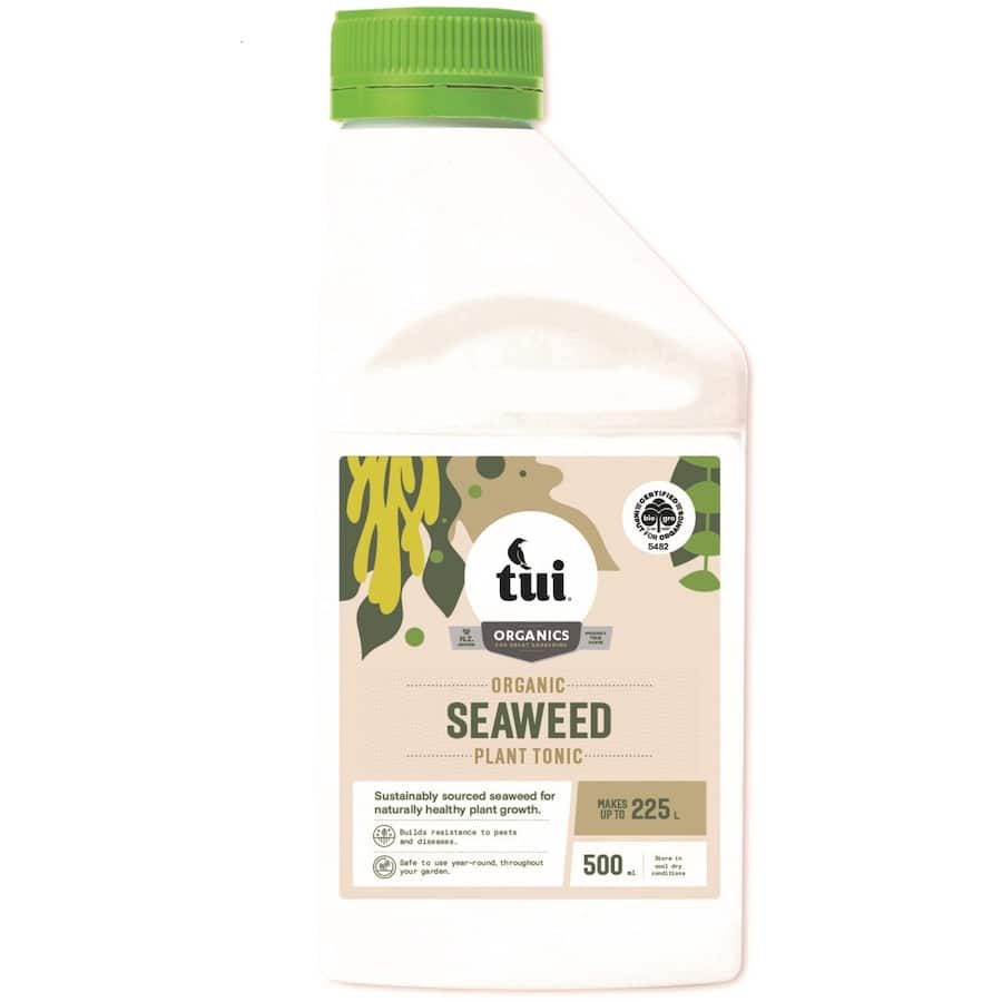 Tui Certified Organic Plant Food Seaweed Tonic - 500mL