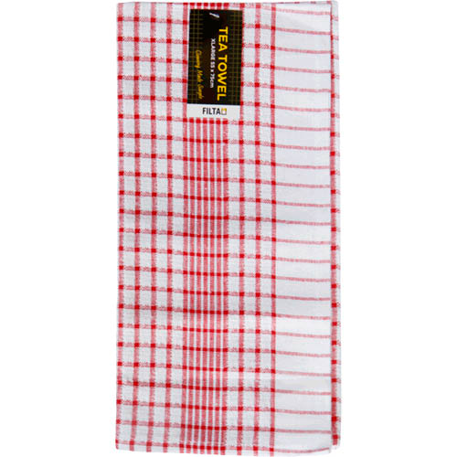 Commercial Tea Towel XL Red Filta