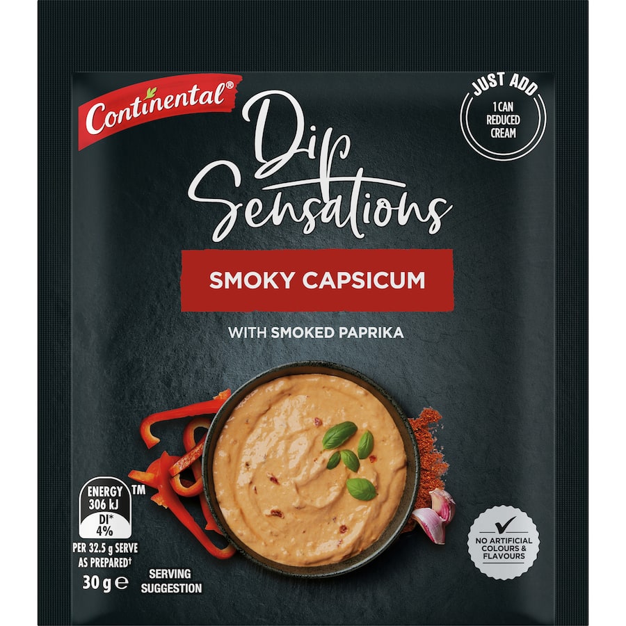 Continental Dip Smoky Capsicum 30g