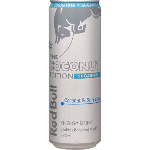 Red Bull The Coconut Edition Sugarfree Coconut & Berry Flavour 12 x 473ml