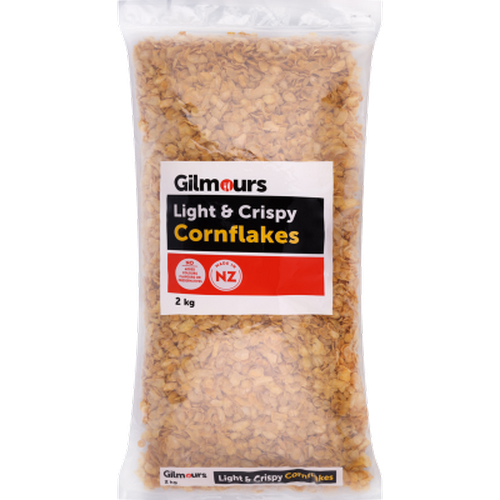 Light & Crispy Cornflakes Breakfast Cereal - Gilmours - 2kg