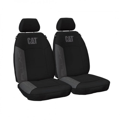 SEAT COVER BLACK GREY SIZE 30 - CATERPILLAR