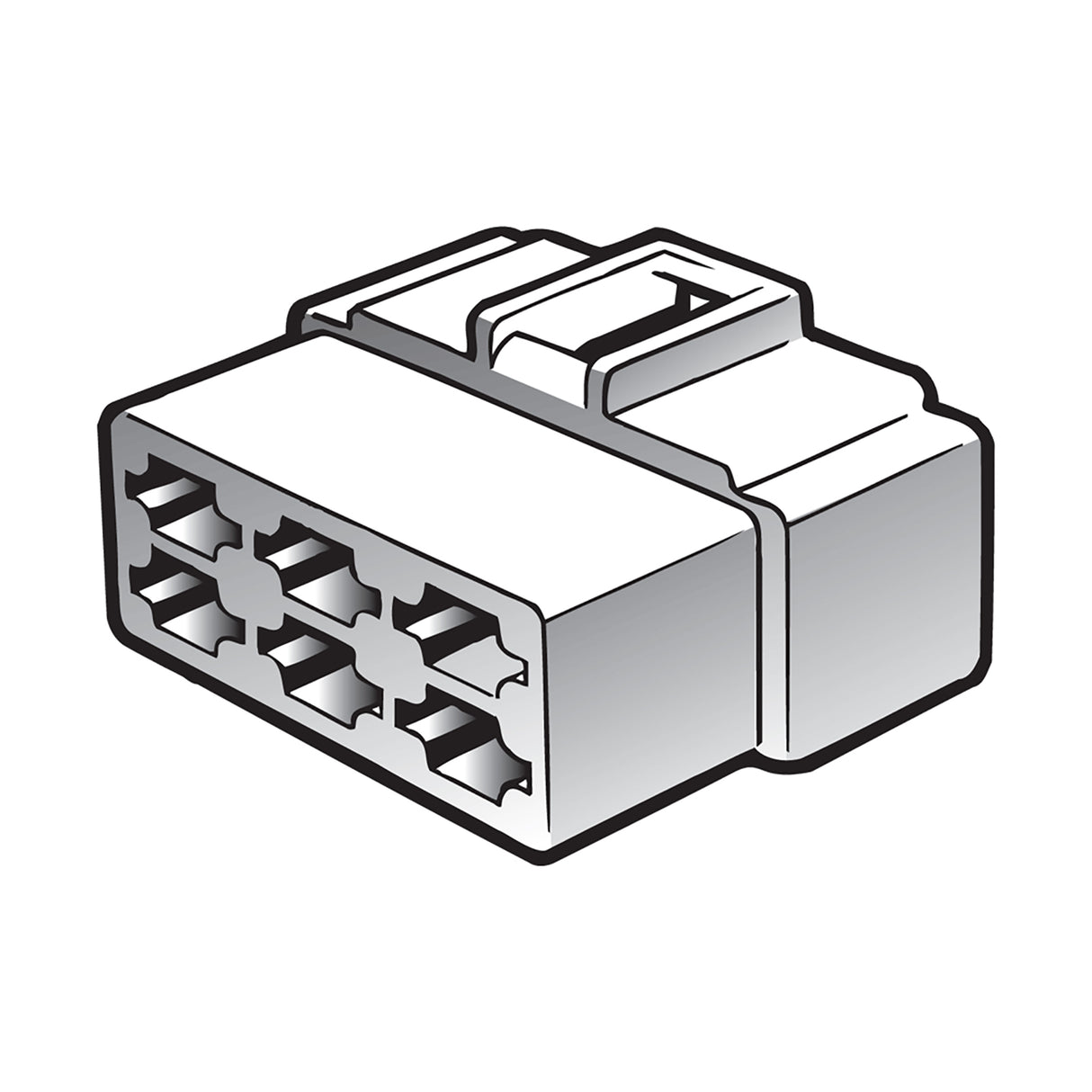 Narva - Connector Q/C Housing/Terms Fm (56266)