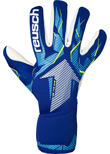 Gloves - Reusch Fastgrip Advance - Sharp Blue/White - Size 10