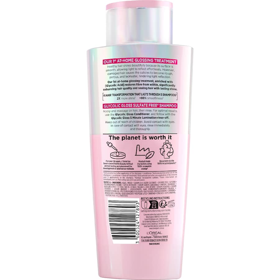Loreal Elvive Shampoo Glycolic Gloss 200mL
